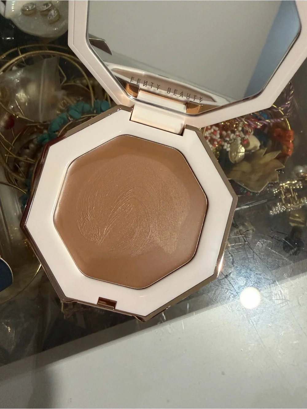 Fenty Beauty Cheeks Out Freestyle Cream Bronzer - Cream & Black Packaging